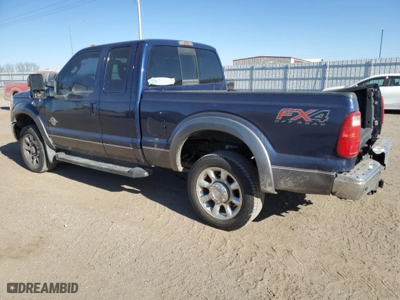 2012 Ford Super Duty F-250 SRW XL with VIN 1FT7X2BT5CEC25972, listed as a Copart auction lot 87305924 with 218,653 mi miles and Salvage Title. Bid and sale history available at carsss.com. Image 2.