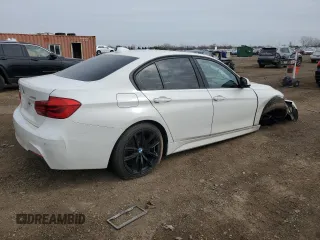 2018 BMW 3 Series 330i xDrive with VIN WBA8D9G58JNU66872, listed as a Copart auction lot 49482245 with 58,467 mi miles and Salvage title. Bid and sale history available at DreamBid. Image 3.