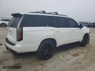 2022 Cadillac Escalade Sport Platinum with VIN 1GYS4GKL5NR186998, listed as a Copart auction lot 85714654 with 47,577 mi miles and Salvage Title. Bid and sale history available at carsss.com. Image 3.