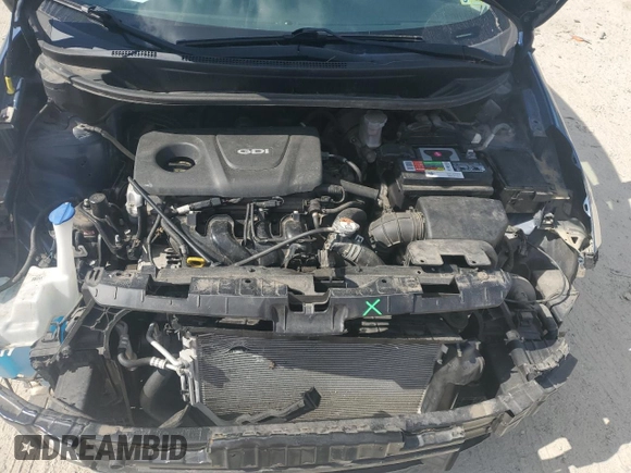 2017 Kia Rio EX with VIN KNADN4A32H6059057, listed as a Copart auction lot 75962974 with 54,144 mi miles and Salvage Title. Bid and sale history available at carsss.com. Image 11.