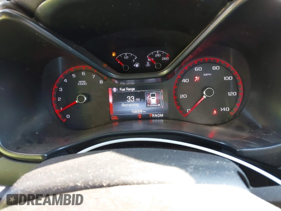 2016 GMC Canyon 2WD SLE with VIN 1GTG5CE33G1113742, listed as a IAAI auction lot 41297422 with 109,328 mi miles. Bid and sale history available at carsss.com. Image 7.