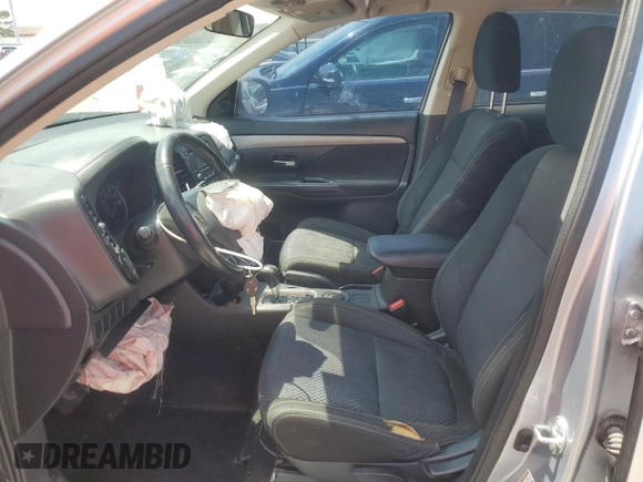 2016 Mitsubishi Outlander ES with VIN JA4AD2A39GZ011172, listed as a Copart auction lot 58392435 with 165,114 mi miles and Salvage title. Bid and sale history available at DreamBid. Image 7.