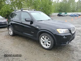 2013 BMW X3 xDrive28i with VIN 5UXWX9C52D0A31629, listed as a Copart auction lot 55024125 with 90,189 mi miles and Clean Title. Bid and sale history available at carsss.com. Image 4.