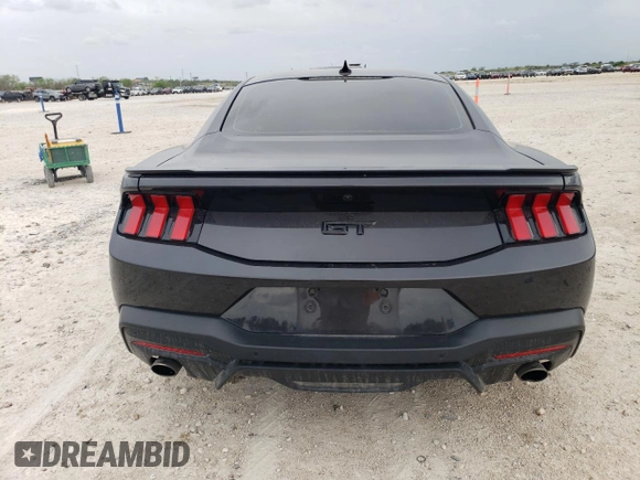 2024 Ford Mustang GT with VIN 1FA6P8CF4R5400069, listed as a Copart auction lot 50809065 with 22,182 mi miles and Salvage Title. Bid and sale history available at carsss.com. Image 6.