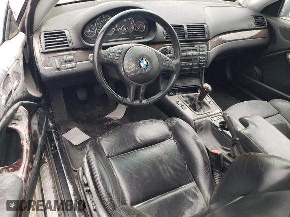 2001 BMW 3 Series 330Ci with VIN WBABN53461JU24684, listed as a Copart auction lot 51159385 with Not Provided miles and Salvage Title. Bid and sale history available at carsss.com. Image 8.