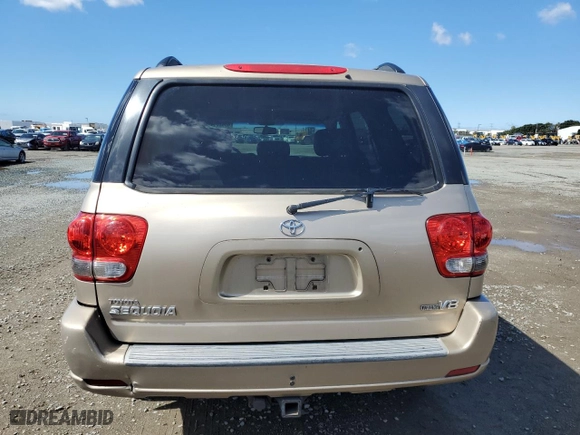 2006 Toyota Sequoia SR5 with VIN 5TDZT34A06S282150, listed as a Copart auction lot 48420145 with 173,726 mi miles and Clean Title. Bid and sale history available at carsss.com. Image 6.