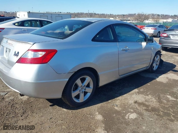 2008 Honda Civic Cpe EX with VIN 2HGFG12808H545624, listed as a IAAI auction lot 41542165 with 144,893 mi miles. Bid and sale history available at carsss.com. Image 4.