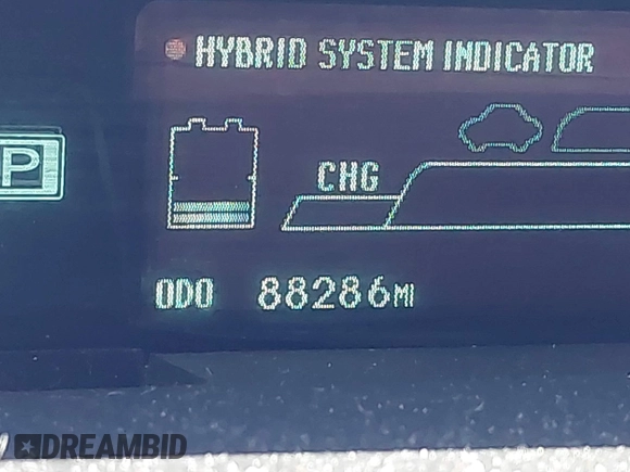 2013 Toyota Prius One with VIN JTDKN3DU1D5650005, listed as a IAAI auction lot 42040252 with 88,286 mi miles. Bid and sale history available at carsss.com. Image 15.