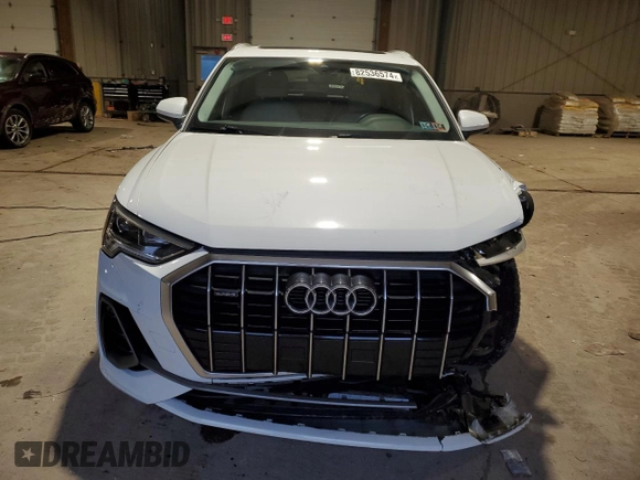 2019 Audi Q3 S line Premium Plus with VIN WA1EECF30K1064220, listed as a Copart auction lot 82536574 with 62,388 mi miles and Salvage Title. Bid and sale history available at carsss.com. Image 5.