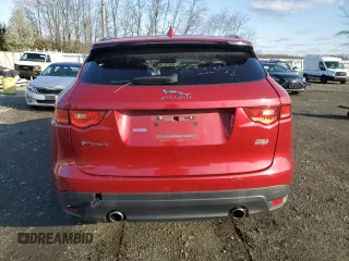 2017 Jaguar F-Pace 35t Premium with VIN SADCJ2BV1HA090591, listed as a Copart auction lot 51320405 with 133,312 mi miles and Clean Title. Bid and sale history available at DreamBid. Image 6.
