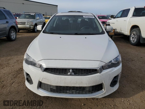 2016 Mitsubishi Lancer SE with VIN JA32V2FW4GU601852, listed as a Copart auction lot 80266414 with 205,708 mi miles and Salvage Title. Bid and sale history available at DreamBid. Image 5.