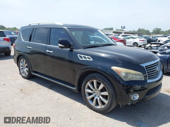2011 Infiniti QX56 8-passenger с VIN JN8AZ2ND6B9700111, выставлен на аукционе IAAI как лот 42278602 с пробегом 199 706 миль миль и . История ставок и продаж доступна на DreamBid. Изображение 1.