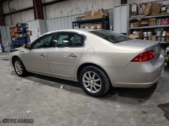 2008 Buick Lucerne CXL with VIN 1G4HD57238U124565, listed as a Copart auction lot 42114065 with 106,525 mi miles and Salvage Title. Bid and sale history available at carsss.com. Image 2.