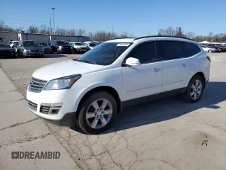 2016 Chevrolet Traverse LTZ z VIN 1GNKRJKD5GJ326778, wystawiony jako Copart lot #49424285 z przebiegiem 101 013 mil mil oraz Czysty tytuł • Clean title. Historia ofert i sprzedaży dostępna na DreamBid. Obrazek 1.