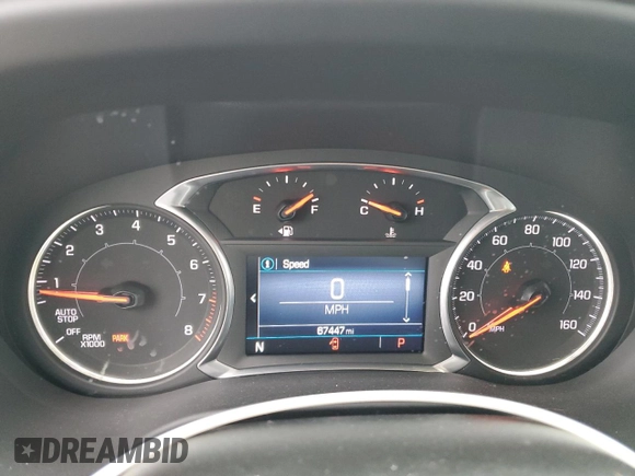 2020 GMC Acadia SLE with VIN 1GKKNKLS8LZ154690, listed as a Copart auction lot 43433925 with 67,447 mi miles and Salvage Title. Bid and sale history available at DreamBid. Image 9.