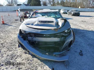 2022 Chevrolet Camaro LT1 with VIN 1G1FF1R74N0103548, listed as a Copart auction lot 87578615 with 0 mi miles and Salvage Title. Bid and sale history available at carsss.com. Image 5.