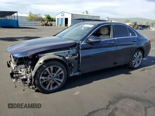 2017 Mercedes-Benz C 350e with VIN 55SWF4HB6HU233933, listed as a Copart auction lot 53337505 with 47,088 mi miles and Salvage Title. Bid and sale history available at DreamBid. Image 1.