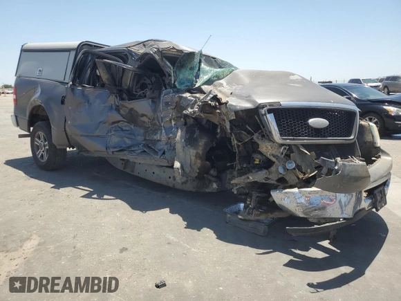 2007 Ford F-150 XLT with VIN 1FTRW12W17KC83620, listed as a Copart auction lot 62362235 with Not provided miles and Salvage title. Bid and sale history available at DreamBid. Image 4.