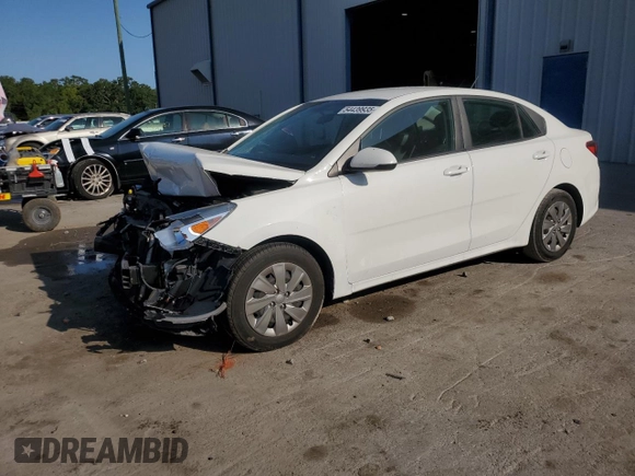 2020 Kia Rio S with VIN 3KPA24AD7LE285279, listed as a Copart auction lot 54439935 with 101,922 mi miles and Non Repairable. Bid and sale history available at DreamBid. Image 1.