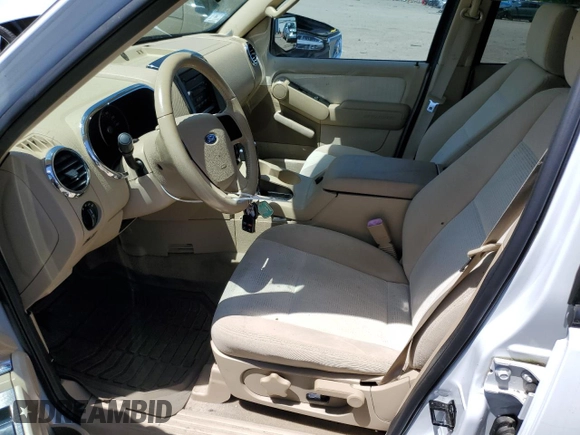 2006 Ford Explorer XLT с VIN 1FMEU73E96UA10968, выставлен на аукционе Copart как лот 57383945 с пробегом 66 897 миль миль и Чистый • Clean title. История ставок и продаж доступна на DreamBid. Изображение 7.