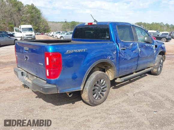 2019 Ford Ranger XL with VIN 1FTER4EHXKLB11447, listed as a IAAI auction lot 41567759 with 140,612 mi miles. Bid and sale history available at carsss.com. Image 4.