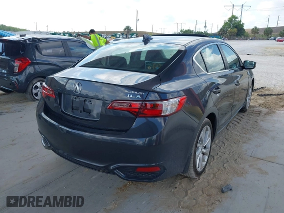 2016 Acura ILX with VIN 19UDE2F32GA014763, listed as a IAAI auction lot 42186580 with 45,483 mi miles and . Bid and sale history available at DreamBid. Image 4.