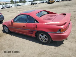 1991 Toyota MR2 z VIN JT2SW21M4M0004071, wystawiony jako Copart lot #58666945 z przebiegiem 178 553 mil mil oraz Szkody całkowita. Historia ofert i sprzedaży dostępna na DreamBid. Obrazek 2.