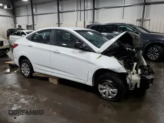 2016 Hyundai Accent SE with VIN KMHCT4AE3GU971207, listed as a Copart auction lot 50463915 with 115,409 mi miles and Salvage Title. Bid and sale history available at carsss.com. Image 4.