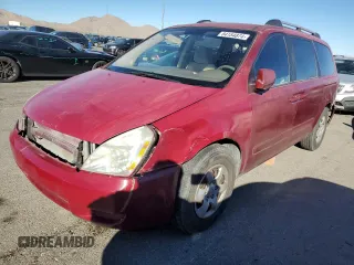 2008 Kia Sedona LX with VIN KNDMB233086248352, listed as a Copart auction lot 84154874 with 225,708 mi miles and Clean Title. Bid and sale history available at carsss.com. Image 1.