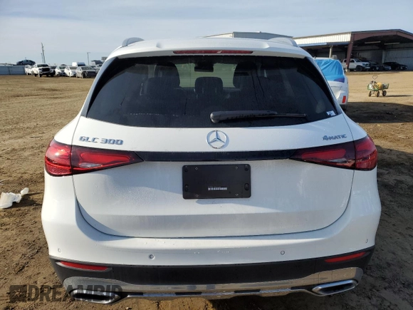 2024 Mercedes-Benz GLC with VIN W1NKM4HB6RF208185, listed as a Copart auction lot 45773925 with 2,936 mi miles and Salvage Title. Bid and sale history available at carsss.com. Image 6.