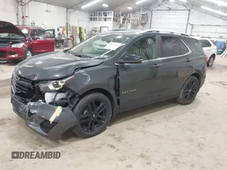 2021 Chevrolet Equinox LT with VIN 3GNAXUEV2ML375190, listed as a IAAI auction lot 41991148 with 60,016 mi miles and . Bid and sale history available at DreamBid. Image 17.