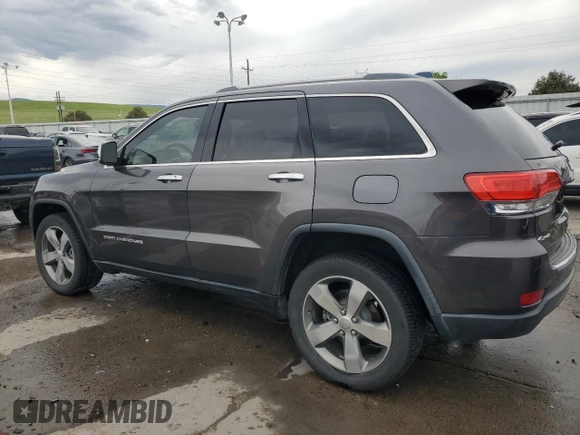 2016 Jeep Grand Cherokee Limited with VIN 1C4RJFBG7GC317221, listed as a Copart auction lot 59302035 with 107,346 mi miles and Salvage title. Bid and sale history available at DreamBid. Image 2.