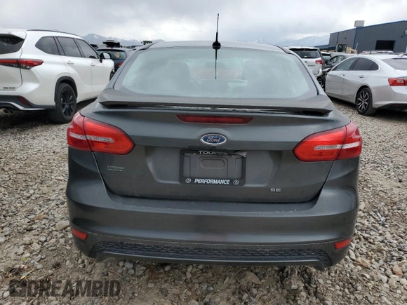2017 Ford Focus SE with VIN 1FADP3F29HL304340, listed as a Copart auction lot 51268205 with 117,076 mi miles and Salvage Title. Bid and sale history available at carsss.com. Image 6.