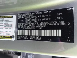 2022 Lexus NX 350 Premium with VIN 2T2GGCEZ1NC002402, listed as a IAAI auction lot 41312325 with 34,276 mi miles and . Bid and sale history available at DreamBid. Image 9.