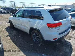2018 Jeep Grand Cherokee Limited with VIN 1C4RJFBG5JC195143, listed as a IAAI auction lot 41993171 with 118,036 mi miles and . Bid and sale history available at DreamBid. Image 3.