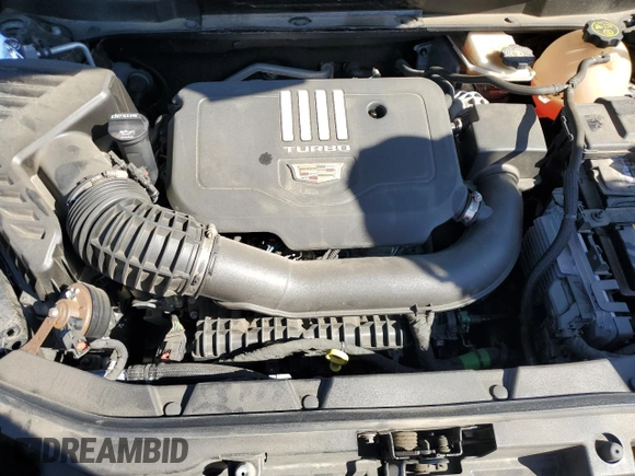 2022 Cadillac XT5 FWD Luxury with VIN 1GYKNAR45NZ118872, listed as a Copart auction lot 79676544 with 31,467 mi miles and Salvage title. Bid and sale history available at DreamBid. Image 12.