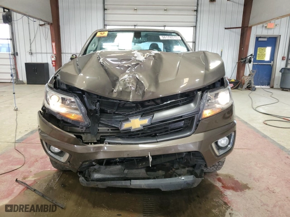 2015 Chevrolet Colorado 4WD Z71 with VIN 1GCGTCE38F1196993, listed as a Copart auction lot 50178015 with 107,079 mi miles and Salvage Title. Bid and sale history available at carsss.com. Image 5.