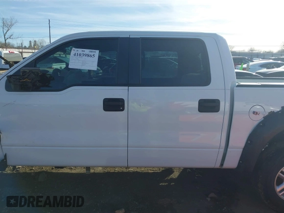 2010 Ford F-150 XL with VIN 1FTEW1CW2AFD88390, listed as a IAAI auction lot 41039865 with 157,815 mi miles. Bid and sale history available at carsss.com. Image 14.
