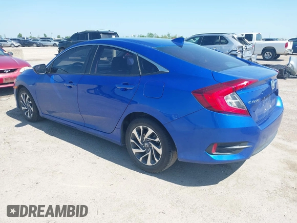 2017 Honda Civic EX z VIN 19XFC2F73HE040044, wystawiony jako IAAI lot #41963618 z przebiegiem 85 408 mil mil oraz . Historia ofert i sprzedaży dostępna na DreamBid. Obrazek 3.