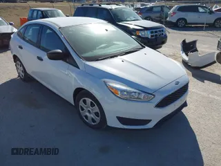 2018 Ford Focus S with VIN 1FADP3E22JL277912, listed as a IAAI auction lot 41619108 with 55,650 mi miles. Bid and sale history available at carsss.com. Image 1.