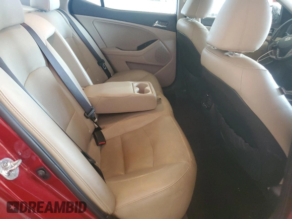 2012 Kia Optima EX with VIN 5XXGN4A77CG053039, listed as a Copart auction lot 48676705 with 114,501 mi miles and Salvage Title. Bid and sale history available at DreamBid. Image 10.