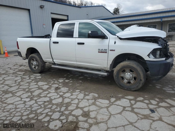 2014 Ram 2500 Tradesman with VIN 3C6TR5CTXEG318837, listed as a Copart auction lot 48057355 with 156,063 mi miles and Salvage Title. Bid and sale history available at carsss.com. Image 4.