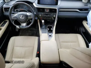 2021 Lexus RX 450h with VIN 2T2JGMDA3MC068830, listed as a Copart auction lot 47797125 with 81,622 mi miles and Non repairable. Bid and sale history available at DreamBid. Image 8.