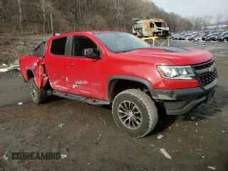 2018 Chevrolet Colorado 4WD ZR2 with VIN 1GCGTEEN8J1102830, listed as a Copart auction lot 46324645 with 83,874 mi miles and Salvage Title. Bid and sale history available at carsss.com. Image 13.