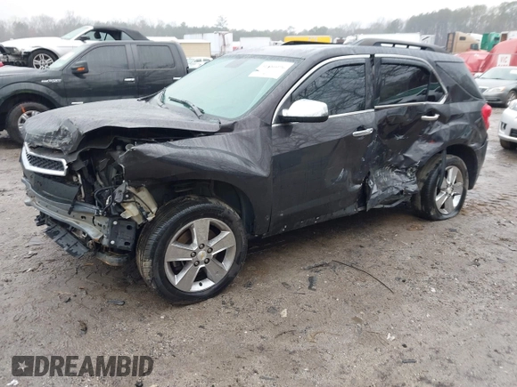 2014 Chevrolet Equinox LT with VIN 2GNFLBE31E6377944, listed as a IAAI auction lot 41386096 with 124,733 mi miles. Bid and sale history available at carsss.com. Image 2.