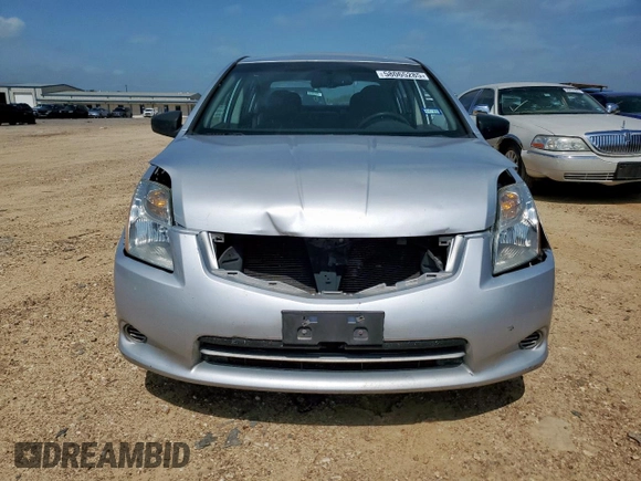 2012 Nissan Sentra SR with VIN 3N1AB6AP6CL726078, listed as a Copart auction lot 58065285 with 186,346 mi miles and Salvage title. Bid and sale history available at DreamBid. Image 5.