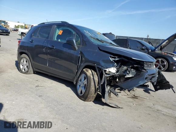 2021 Chevrolet Trax LT with VIN KL7CJPSB0MB329144, listed as a Copart auction lot 50236855 with 75,441 mi miles and Clean Title. Bid and sale history available at carsss.com. Image 4.