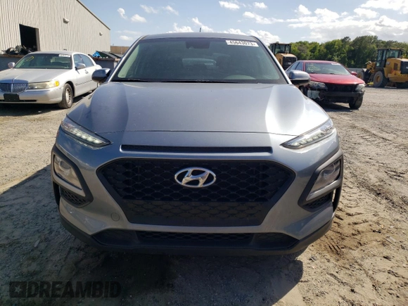 2019 Hyundai Kona SE with VIN KM8K12AA9KU209155, listed as a Copart auction lot 45643073 with 53,625 mi miles and . Bid and sale history available at DreamBid. Image 5.