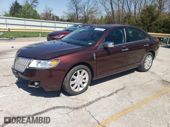 2012 Lincoln MKZ with VIN 3LNHL2GC0CR810525, listed as a Copart auction lot 52450925 with 124,355 mi miles and Clean Title. Bid and sale history available at DreamBid. Image 1.