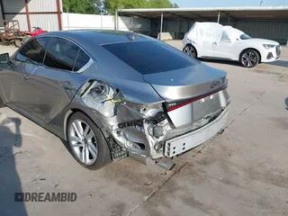 2021 Lexus IS 300 with VIN JTHCA1D26M5113003, listed as a IAAI auction lot 42179759 with 27,374 mi miles and . Bid and sale history available at DreamBid. Image 6.